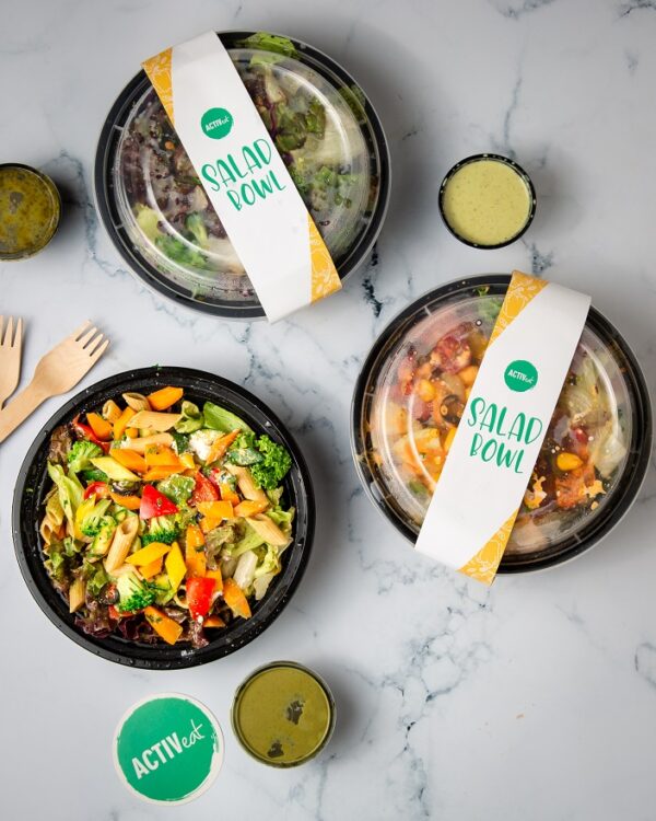 Activeat's ncredibly delicious and refreshingly green ready to eat salad plans